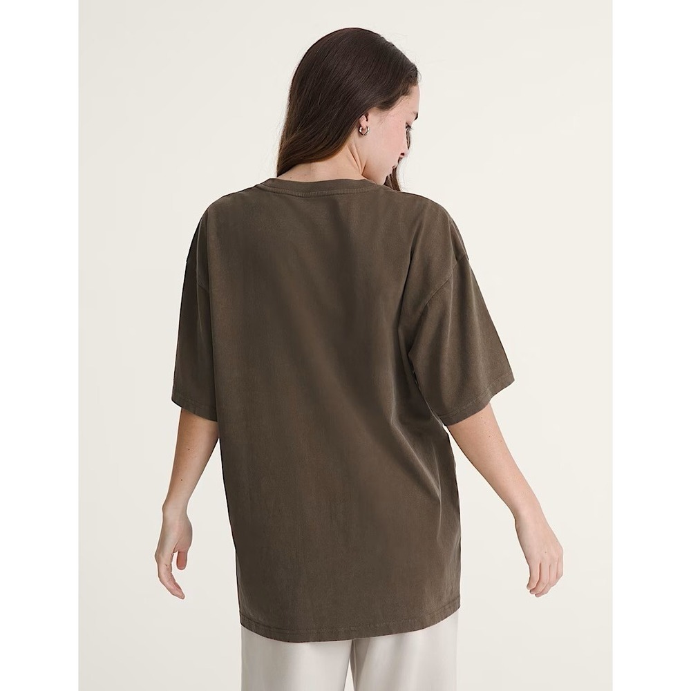 Vans Snow Chutes Graphic T-Shirt Faded Brown Short Sleeve Women Size S NWT - Picture 3 of 9